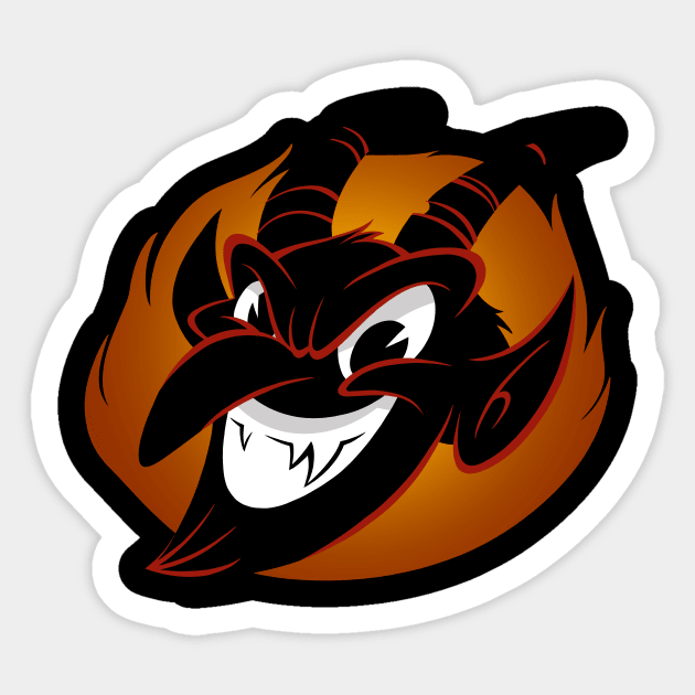 Devil! Sticker by westinchurch